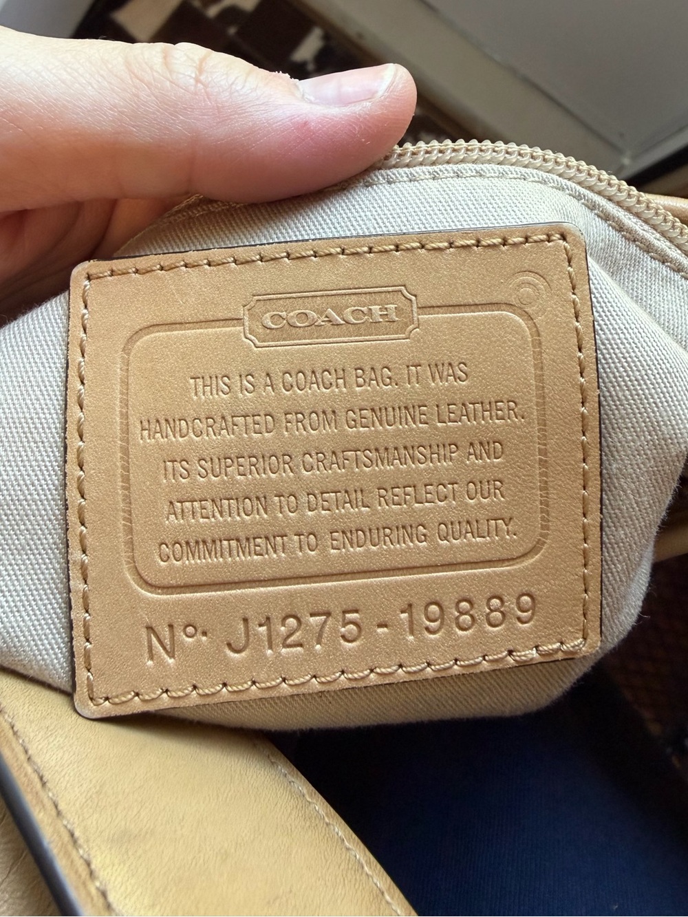 Coach 19889 Legacy Duffle - Picture 8 of 8